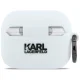 Karl Lagerfeld Silicone Karl Head 3D Case for AirPods Pro 3, White