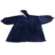 Warm Oversized Blanket Hoodie XXL with Kangaroo Pocket, Light Blue