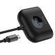 HUB Baseus Square USB-A to 1x USB-A 3.2 Gen 1 / 3x USB 2.0 with 1m cable - black