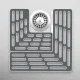 Joseph Joseph SinkSaver Adjustable Sink Mat, Grey