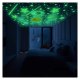 Fluorescent Luminous Stickers Stars Planets Space, 453 elements