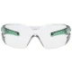 uvex pheos nxt planet Safety Glasses, Clear Lens, Anthracite / Green