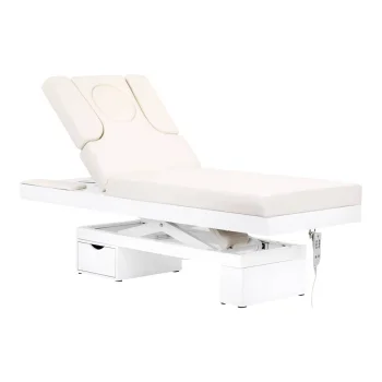 Azzurro Beauty Spa Bed 815B with LED Lighting White