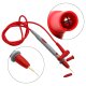 Multimeter Test Lead Set with Adapters, Black/Red