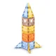 Ricokids Magnetic Blocks RK-766, 70+ Piece Educational Building Toy Set