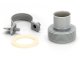 Intex 29061 Pool Pump Adapter Type B 38mm to 32mm, 2 pcs, Grey
