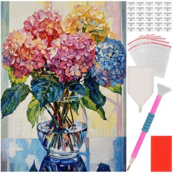 5D Diamond Painting Kit "Bouquet" 40x30cm DIY Craft Set Maaleo 26770