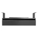 Maclean MC-875 Ergonomic Under-Desk Drawer, Black