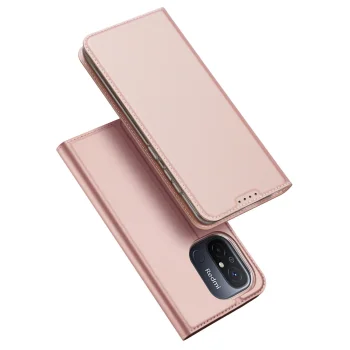 Dux Ducis Skin Pro Wallet Case for Xiaomi Redmi 11A / 12C / Poco C55, Pink