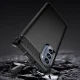 Case for Motorola Moto G62 5G Carbon Case, Flexible TPU, Black