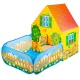 Iplay Kids Play Tent - Farm House with Dry Pool