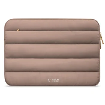 Tech-Protect Fluffy Laptop Bag 15-16", Brown