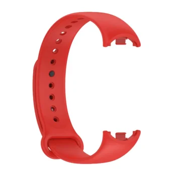 Telcon Silicone Strap for Xiaomi Mi Band 8 / M8, Red