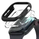 Ringke Slim Case 2-Pack for Apple Watch 10 (46mm), Clear/Matte Black
