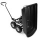 Humberg 4871 Garden Dump Cart 75L - Durable & Versatile Yard Trolley
