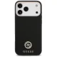Guess iPhone 17 Pro Max Case Grained Strass Logo MagSafe, Black