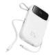 Baseus Qpow2 20000mAh 22.5W Powerbank with Dual Cable with Digital Display + Baseus Simple USB-C 3A Cable 0.3m (White)...