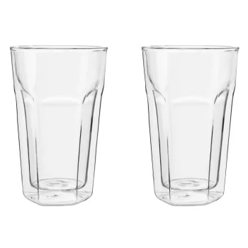 Leopold Vienna LV01516 Double Walled Latte Macchiato Glasses 280 ml, Set of 2