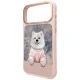 MagSafe Phone Case Cover iPhone 17 Pro Max Nimmy Gentle Pets Dog - Pink