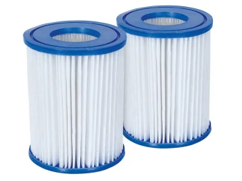 Bestway 58094 Type II Pool Pump Filter Cartridge, 2 pcs