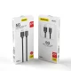Dudao L5G USB to USB-C Super Fast Charge Cable, 1m, Black