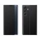 Hurtel New Sleep Case Flip Cover for Samsung Galaxy A36, Black