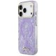 Guess IML Shell Script Metal MagSafe Phone Case Cover iPhone 17 Pro Max - Purple
