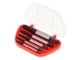 5-Piece Broken Screw Extractor Set, Red
