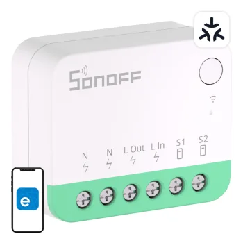 Smart WiFi Mini Switch Sonoff MINIR4M Matter 10A