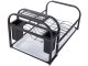Dish Drainer Dryer with Standing Tray, Black