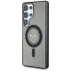 Guess Rhinestones Classic Logo MagSafe vāciņš Samsung Galaxy S25 Ultra Melns