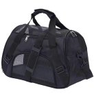 Soft-Sided Pet Carrier for Cats and Small Dogs, Black