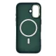 Wozinsky Fashion Case with MagSafe for Samsung Galaxy S24 FE, Green