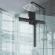 Black Shower Squeegee, 21 cm