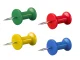 Push Pins for Cork Board 40 Pcs Office and School Thumb Tacks, Colorful