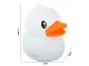 Kids LED Night Light Duck, Silicone, RGB, USB, White
