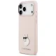 Karl Lagerfeld Choupette silicone case for iPhone 18 Pro Max / 17 Pro Max, pink