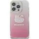 Hello Kitty iPhone 15 Pro Max Case IML Gradient Electrop Kitty Head, Pink