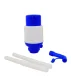Manual Water Pump with Reducer for 5-6L Bottles White/Blue