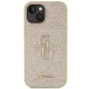 Apple iPhone 15 6.1\'\' Glitter Script Big 4G Case Cover, Gold