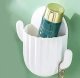 Wall-Mounted Organizer for Toothbrushes and Brushes DA129, White
