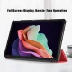Lenovo Tab P11 Gen 2 (TB350FU) Trifold Stand PU Leather Hard Protective Cover Case, Red