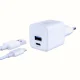 3mk Hyper GaN Charger 20W QC4+ PD PPS USB-C USB-A Wall Charger, White