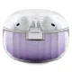 Belaidės TWS ausinės Guess Glitter Gradient su įkrovimo dėklu, violetinės