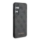 Guess Samsung Galaxy S24 Case 4G Metal Gold Logo, Black