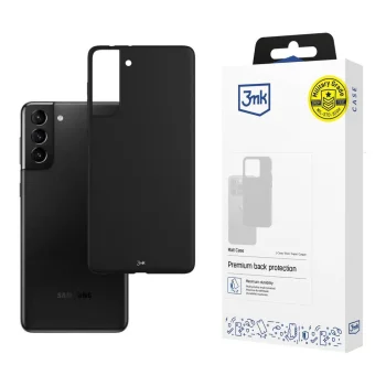 3mk Matt Case for Samsung Galaxy S21 5G, Black