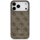 Guess 4G Small Classic Logo MagSafe Case for iPhone 17 Pro Max / 18 Pro Max - Brown