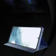 Hurtel Samsung Galaxy A36 Clear View Flip Case, Blue
