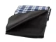 Waterproof Picnic and Beach Blanket XXL, 150x200 cm, Blue Checkered