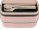 Double-Layer XXL Lunch Box with Cutlery 1400ml, Pink